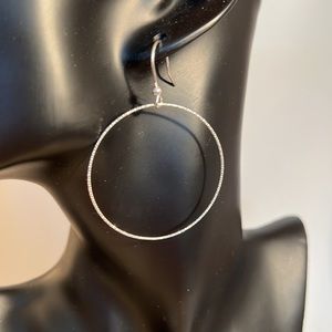 🎉HP 🎉 NWT Lord & Taylor Sterling Silver Hoop Earrings
